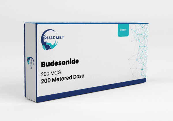 Budesonide Inhaler 200 MCG. 200 Metered Doses