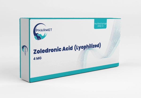 Zoledronic Acid Pre-Filled Syringe / Lyophilized, 4 MG