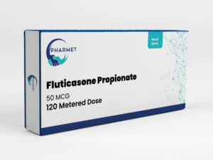 Fluticasone Propionate Spray: 120 Metered Dose 50 MCG