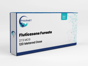 Fluticasone Furoate Spray: 120 Metered Dose 27.5 MCG