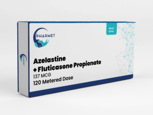 Azelastine 137 MCG + Fluticasone Propionate 50 MCG Nasal Spray