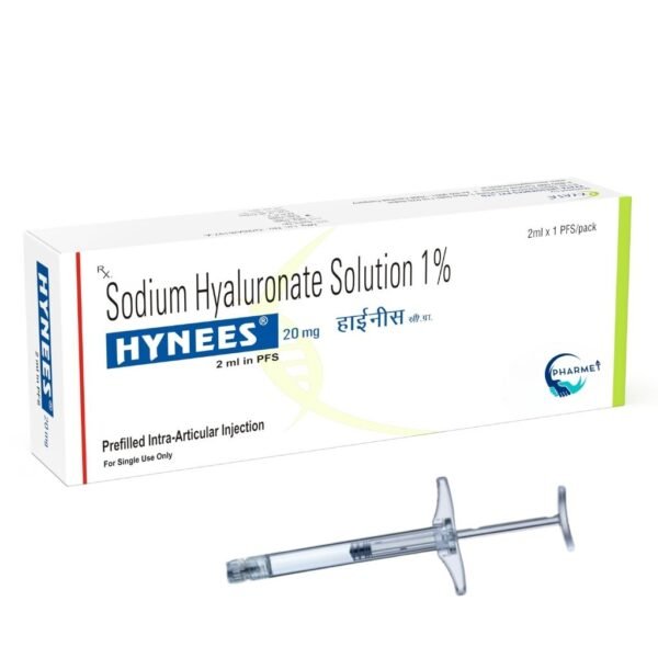 Sodium Hyaluronate Pre-Filled Syringe, 20 MG/2 ML (1%) & 90 MG/3 ML (3%)