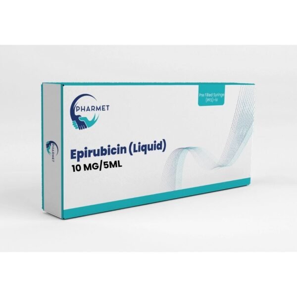 Epirubicin 10 MG/5 ML, 50 MG/25 ML, 100 MG/50 ML Pre-Filled Syringe & 10 MG, 50 MG Lyophilized
