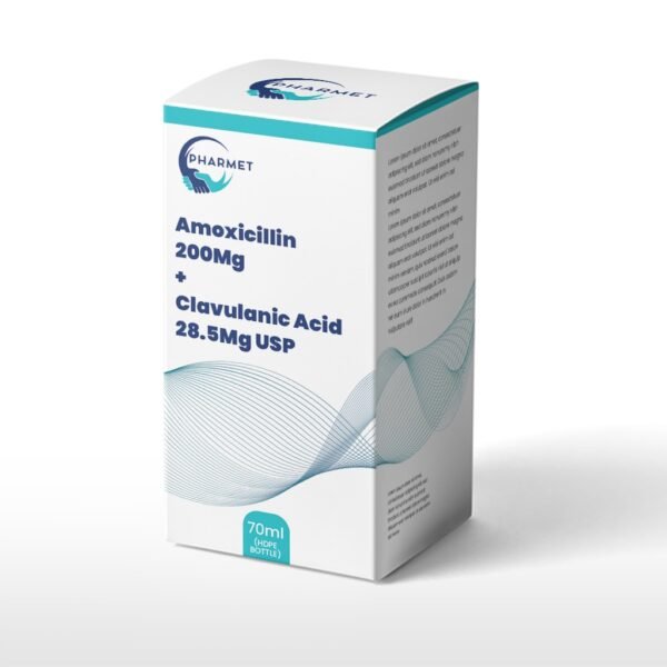Amoxicillin + Clavulanic Acid Dry Syrup in 5 Strengths